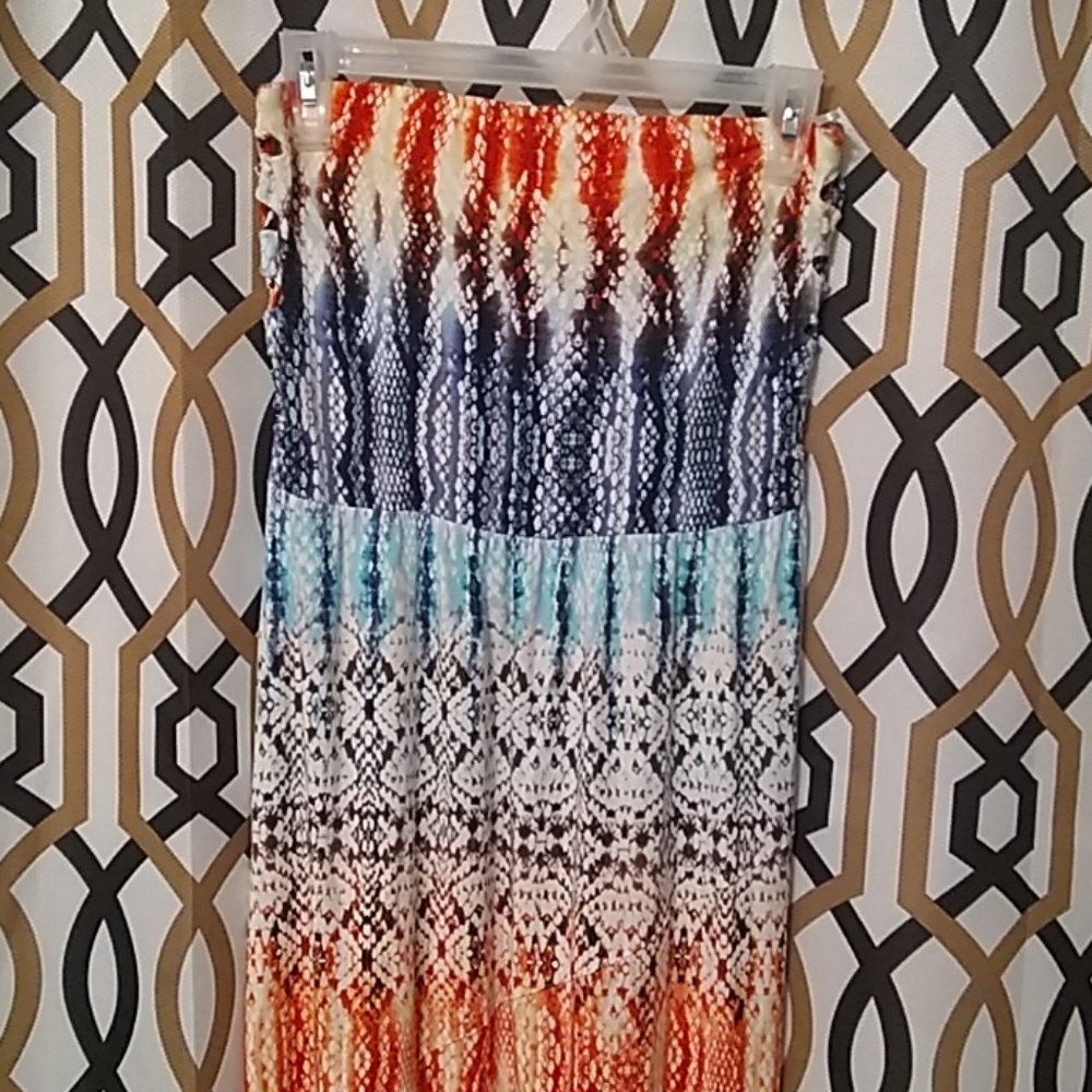Tube top dress